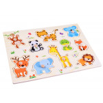 Drevené puzzle – Zvieratká Drevené puzzle – Zvieratká